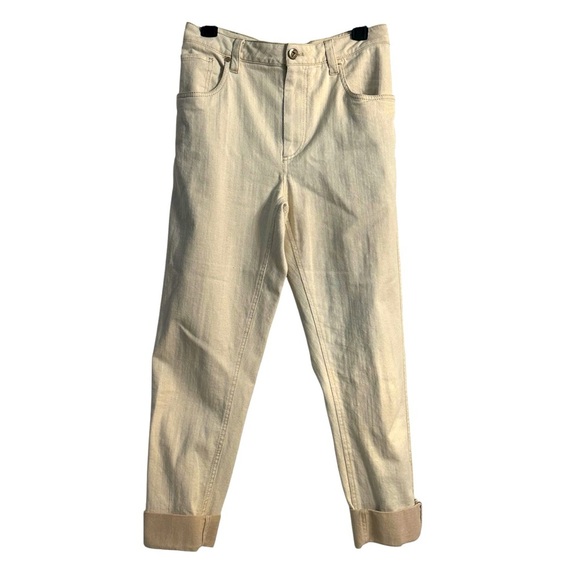 Brunello Cucinelle neutral jeans- size 10 US